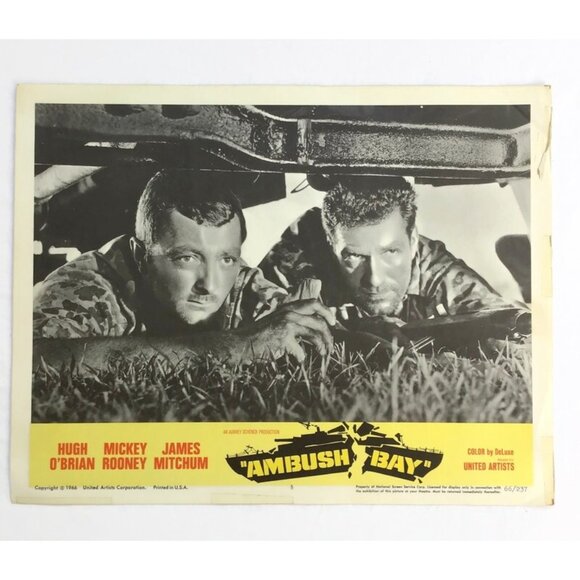 10 - 1950s 60s Movie Lobby Cards Mixed Lot 11x14 Vintage War & Peace Tobacco Rd - Picture 10 of 14